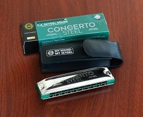 Harmonica Concerto Steel Key-A