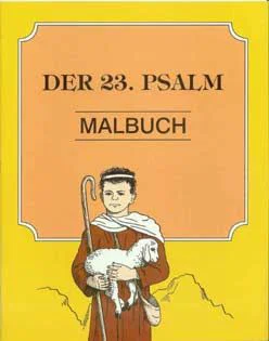 German - Colouring Book: The 23rd Psalm
