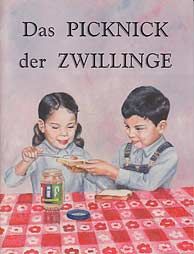 German - The Twins' Picnic - Jewel Book