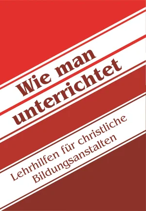 Wie man unterrichtet (How to Teach)