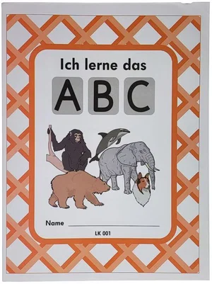 Ich Lerne das ABC Buch 1 (I am Learning the ABC German #1)