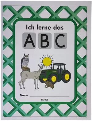 Ich Lerne Das ABC Buch 5 (I am Learning the ABC German #5)