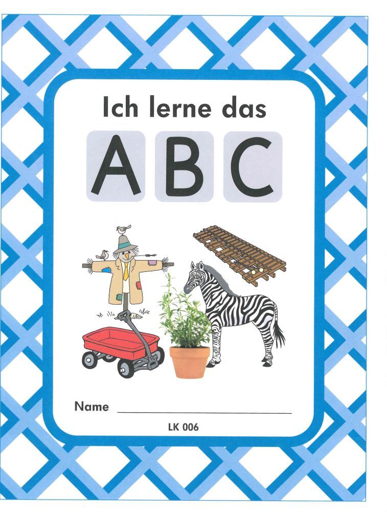 Ich Lerne das ABC Buch 6 (I am Learning the ABC #6)