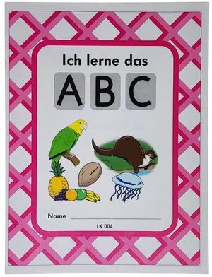 Ich Lerne das ABC Buch 4 (I am Learning the ABC German #4)