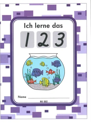 Ich Lerne das 123 Buch 2 (I am Learning the 123 German #2)