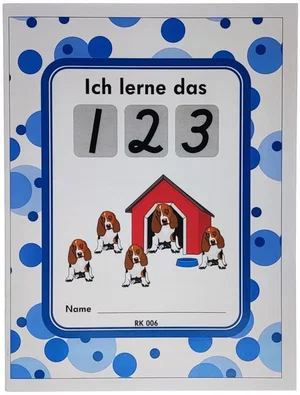 Ich Lerne das 123 Buch 6 (I'm Learning the 123 German #6)