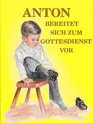 German - Anthony Gets Ready for Church - Jewel Book