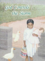 German - God Controls the Storm - Jewel Book