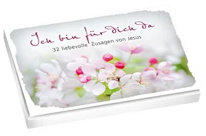 German Photo Cards: Ich bin fuer dich da: 32 liebevolle Zusagen von Jesus