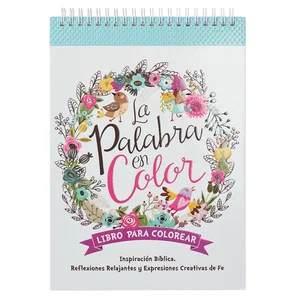 Libro para colorear Palabra en colour 