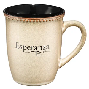 Taza crema Esperanza