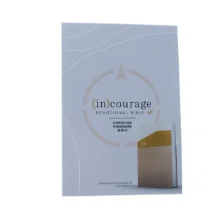 CSB (in)courage Devotional Bible, Desert/Mustard/Alabaster LeatherTouch