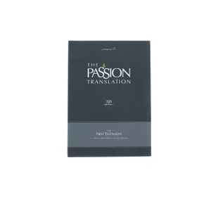 The Passion Translation New Testament Compact Charcoal