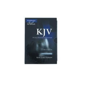 KJV Pocket Reference Edition Dark Grey Imitation Leather