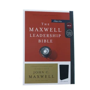 NKJV, Maxwell Leadership Bible, Third Edition, Imitation Leather, Black, Comfort