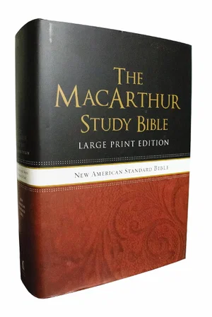 NASB MacArthur Study Bible -Large Print