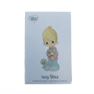 ICB Precious Moments Bible, Leathersoft, Blue
