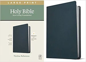 NLT Large Print Thinline Reference Bible