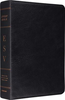 Image of ESV Study Bible-Black Genuine Leather