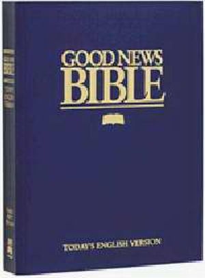 Image of GNT Good News Bible-Giant Print-Blue Softcover