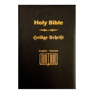 Bible German / English Economy Imitation Leather 7" x 10"