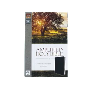 Amplified Holy Bible (Revised)-Black Bonded Leather