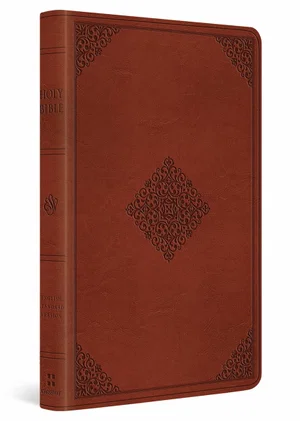 ESV Large Print Value Thinline Bible-Ornament Design