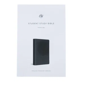 ESV Student Study Bible-Grey TruTone Imitation Leather