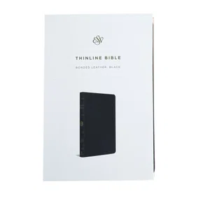 ESV Thinline Bible-Black Bonded Leather