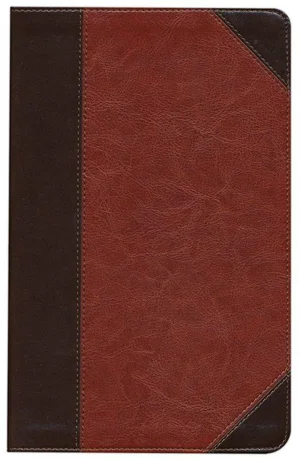 ESV Thinline Bible-Brown/Cordovan Portfolio Design TruTone