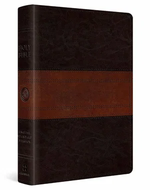 ESV Personal Reference Bible, TruTone, Deep Brown/Tan, Trail Design