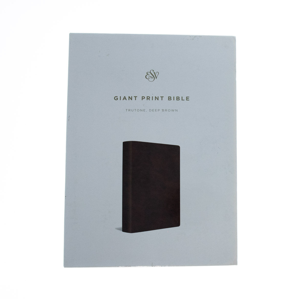 Image of ESV Giant Print Bible (Trutone, Deep Brown)