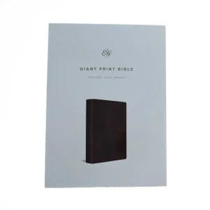 ESV Giant Print Bible (Trutone, Deep Brown)