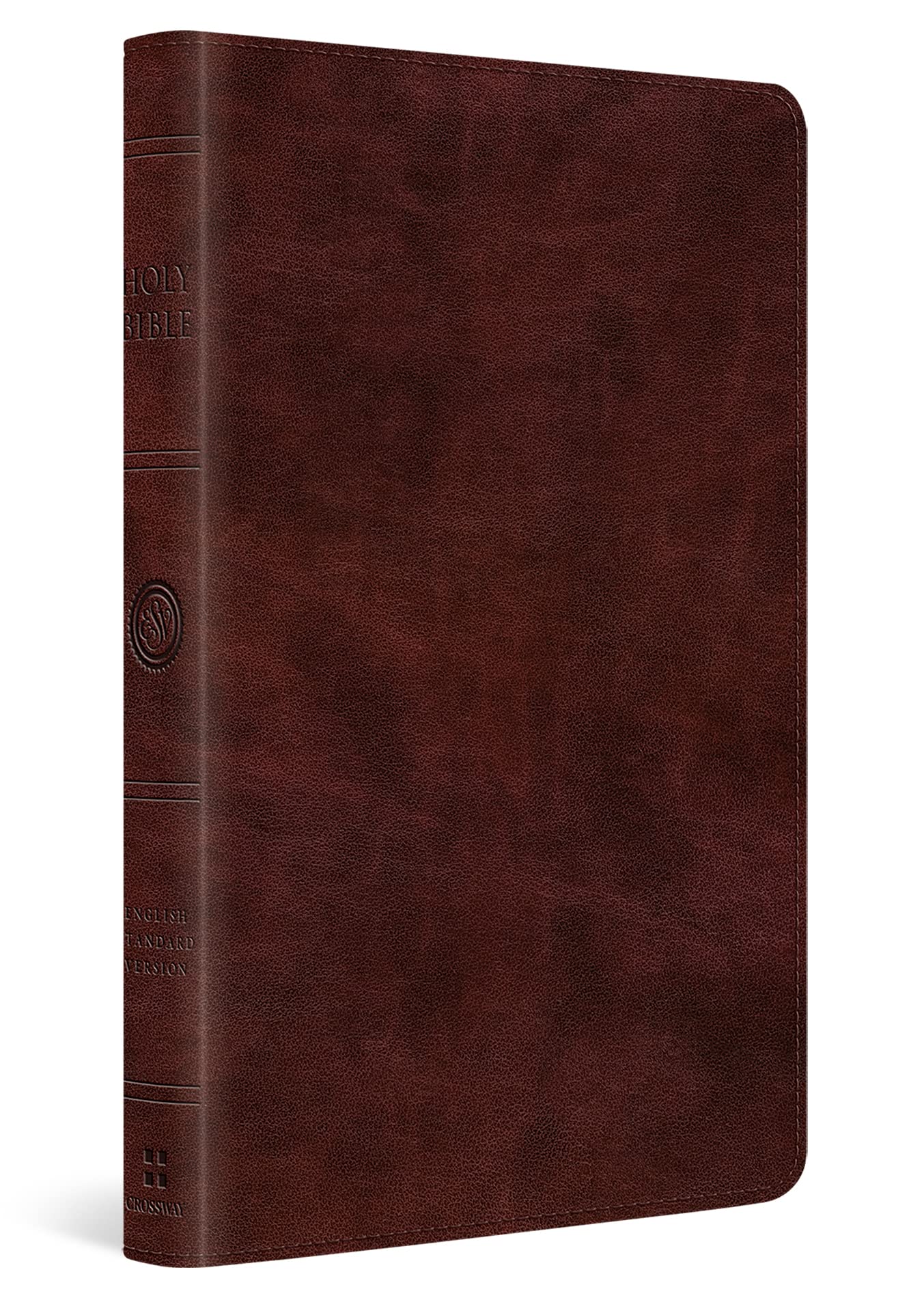 Image of ESV Large Print Thinline Bible (Trutone, Mahogany)