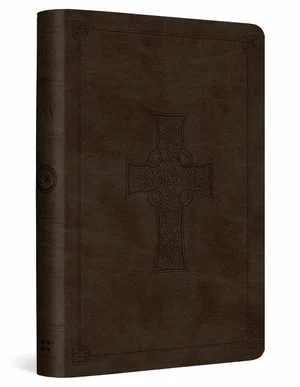 Value Compact Bible-ESV-Celtic Cross Design