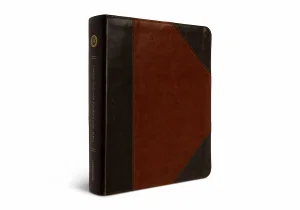 ESV Single Column Journaling Bible (Trutone, Brown/Cordovan, Portfolio Design)