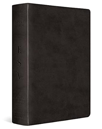 Image of ESV Study Bible, Large Print (Trutone, Black)