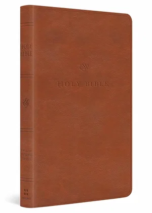 ESV Value Thinline Bible (Trutone, English Saddle)