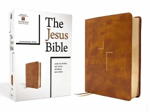 NIV The Jesus Bible, Tan Leathersoft