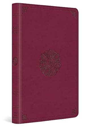 Image of ESV Premium Gift Bible (Trutone, Raspberry, Emblem Design)