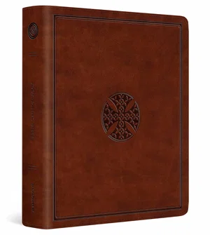 ESV Journaling Bible (TruTone, Brown, Mosaic Cross Design)