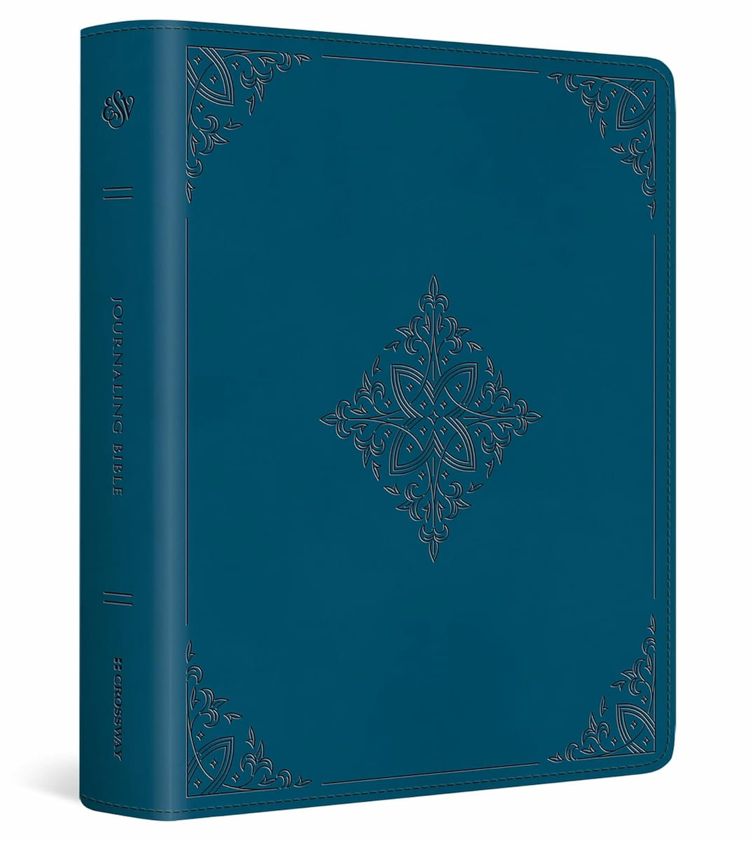 ESV Journaling Bible (TruTone, Deep Teal, Fleurde-lis Design)