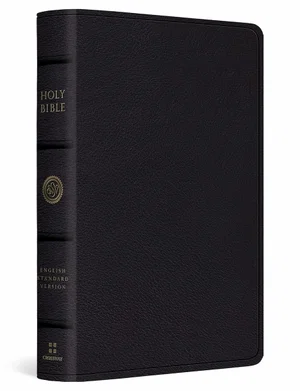ESV Large Print Bible (Black)
