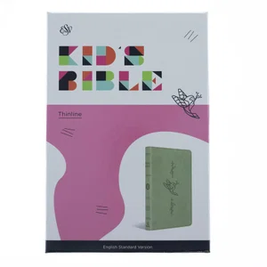 ESV Kid's Thinline Bible-Green Bird Of The Air Design TruTone