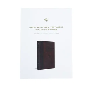 ESV Journaling New Testament- Burgundy/Red Timeless Design TruTon