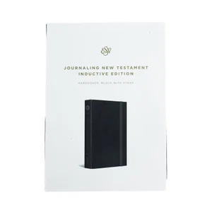 ESV Journaling New Testament -Black Hardcover w/Strap