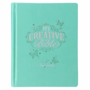 ESV My Creative Bible for Girls Teal Butterfly