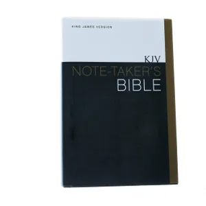 KJV Note-Taker's Bible, Hardcover, Red Letter Edition