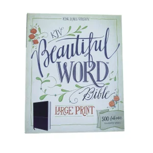 KJV, Beautiful Word Bible, Large Print