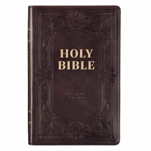 KJV Gift Edition Bible Dark Brown w/ Thumb Index